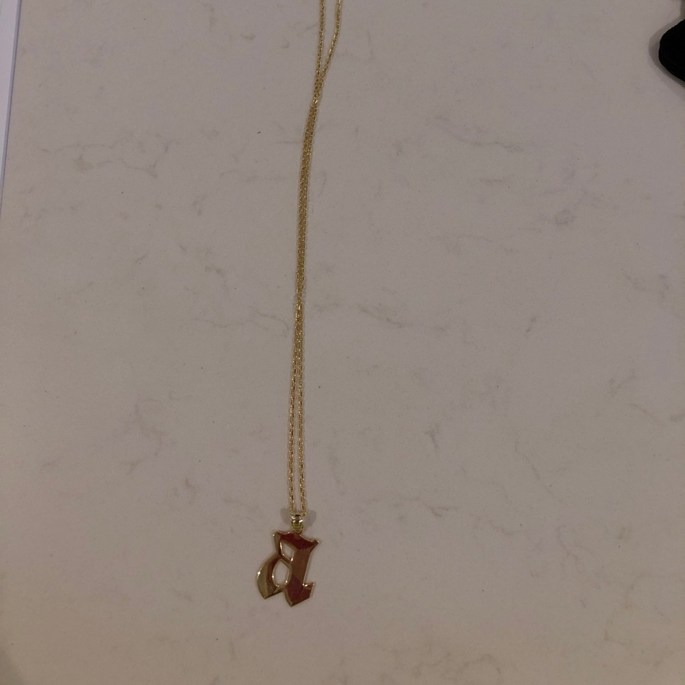 BRAND NEW “a” NECKLACE